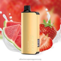 Alibarbar Flavours List - Alibarbar Ingot 9000 eldobható vape epres kókuszos görögdinnye 8V22Z24