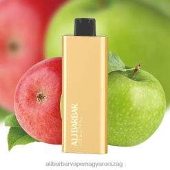 Alibarbar Vape Budapest - Alibarbar Pandora 7000 eldobható vape dupla alma 8V22Z66