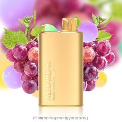 Alibarbar Vape Flavours - Alibarbar Rich 8000 eldobható vape szőlő hubba bubba 8V22Z6