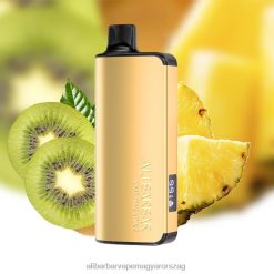 Alibarbar Vape Nicotine - Alibarbar Ingot 9000 eldobható vape kiwi ananász 8V22Z21