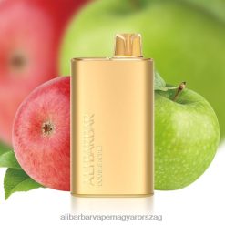 Alibarbar Vape Nicotine - Alibarbar Rich 8000 eldobható vape dupla alma 8V22Z5
