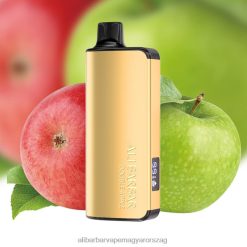 Alibarbar Vape Price - Alibarbar Ingot 9000 eldobható vape dupla alma 8V22Z28