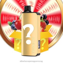 Alibarbar Vape Recharge - Alibarbar Ingot 9000 eldobható vape ízű rulett 8V22Z19