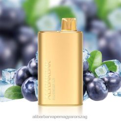 Alibarbar Vape Recharge - Alibarbar Rich 8000 eldobható vape áfonyás jég 8V22Z3