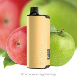Alibarbar Vape Review - Alibarbar Ingot 20000 eldobható vape dupla alma 8V22Z47