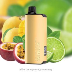 Alibarbar Vape Review - Alibarbar Ingot 20000 eldobható vape passionfruit mangó lime 8V22Z39