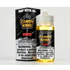 Candy King Worms 100ml 70/30 VG/PG - Candy King E-liquids