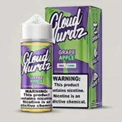 Cloud Nurdz E-liquids Grape Apple 100ml Vape Juice