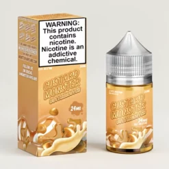 Custard Monster Butterscotch Salt 30ml, Jam Monster E-liquid