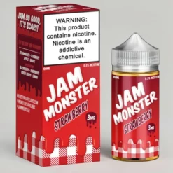Jam Monster Strawberry 100ml Freebase E-liquid