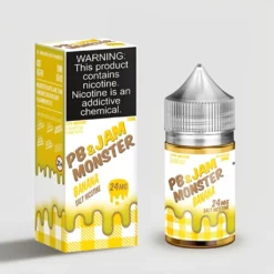 Jam Monster PB & Jam Banana Salt 30ml Nikotin Só E-liquid