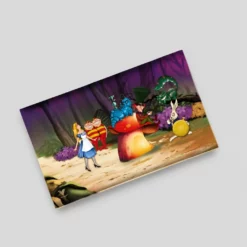 ALICE MUSHROOM Törésálló üveg sodrótálca
