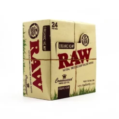 Raw Organic Hemp Connoisseur King Size Slim Kenderpapír