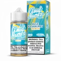 Cloud Nurdz Blue Raspberry Lemon Iced 100ml e-liquid