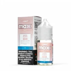 NAKED 100 MAX Salt White Guava Ice 30ml Nikotinsó E-liquid