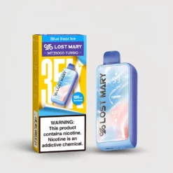 Lost Mary MT35000 Turbo Blue Razz Ice vape 1000mAh