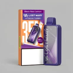 Fekete Málna Citrom Lost Mary MT35000 Turbo 18ml e-cigaretta