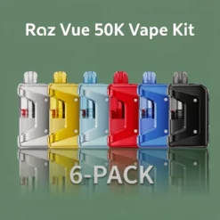 RAZ VUE 50K Eldobható Vape Készlet (6 db) 300 000 Puff